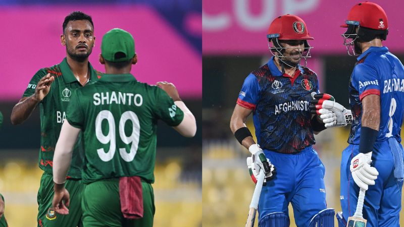 BAN vs AFG Head-to-Head Records: ICC World Cup 2023 Match 3 Rivalry Unveiled