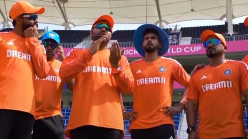 Indian Cricket Team Contemplates Saffron Uniform for Pakistan Match in ...