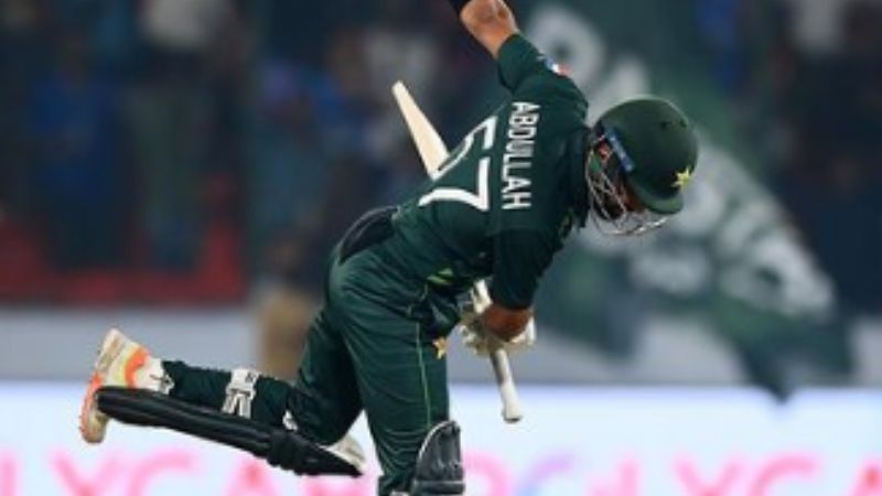 World Cup 2023: Injury Worry for Pakistan as Abdullah Shafique Drops Catch*