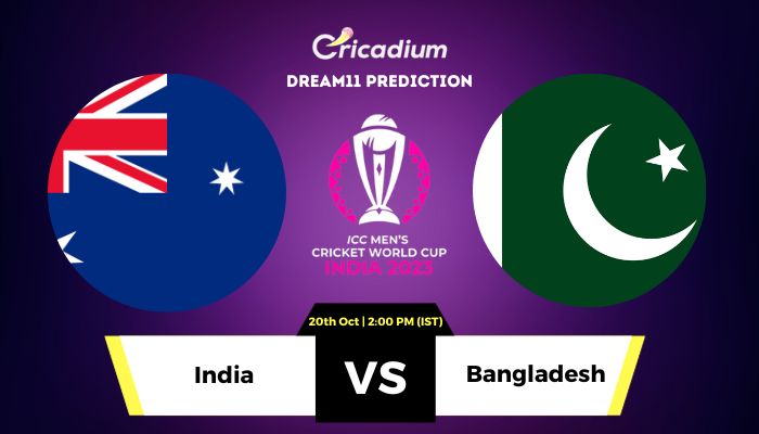 AUS Vs PAK Dream11 Prediction ICC World Cup 2023 Match 18