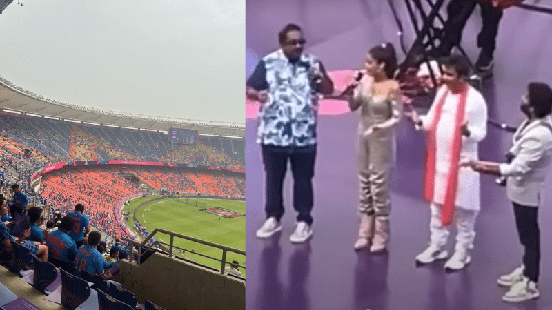 Sukhwinder Singh and Bollywood Icons Ignite Spectacular Pre-Match Show at India vs. Pakistan Cricket World Cup 2023