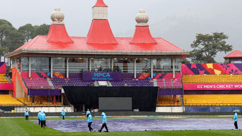 Rain Threat Looms Over India vs New Zealand Showdown at ICC Cricket World Cup 2023 in Dharamsala