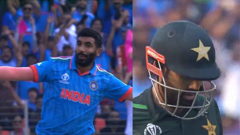 Team India's Jasprit Bumrah Dismisses Mohammad Rizwan with a Masterful Delivery