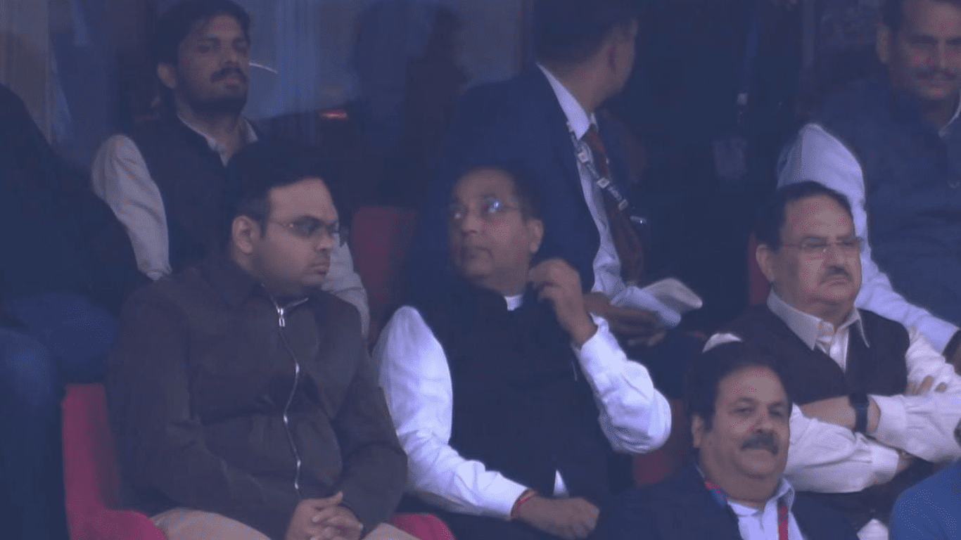 Dharamshala Special Guests: Jay Shah, JP Nadda, Rajeev Shukla Support India vs New Zealand