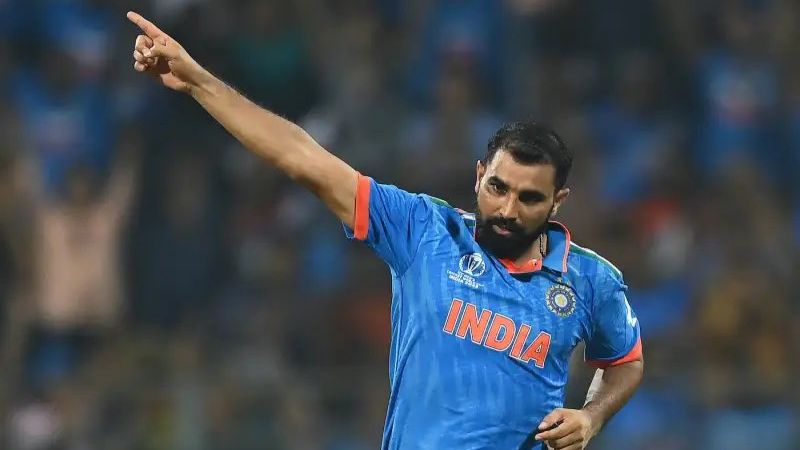 Shami's Brilliance Guides India to Victory with Historic 7-Wicket Haul in World Cup Semi-Final