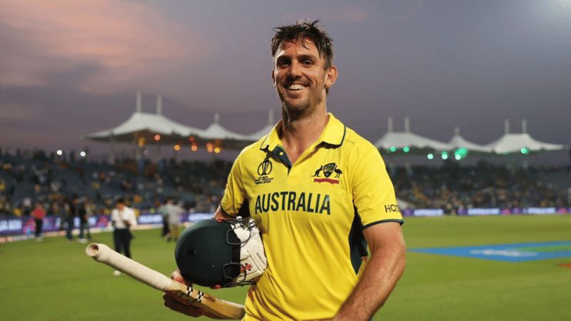 Mitchell Marsh's Witty World Cup Forecast: Australia Aiming for 385-run Triumph in Final Against India