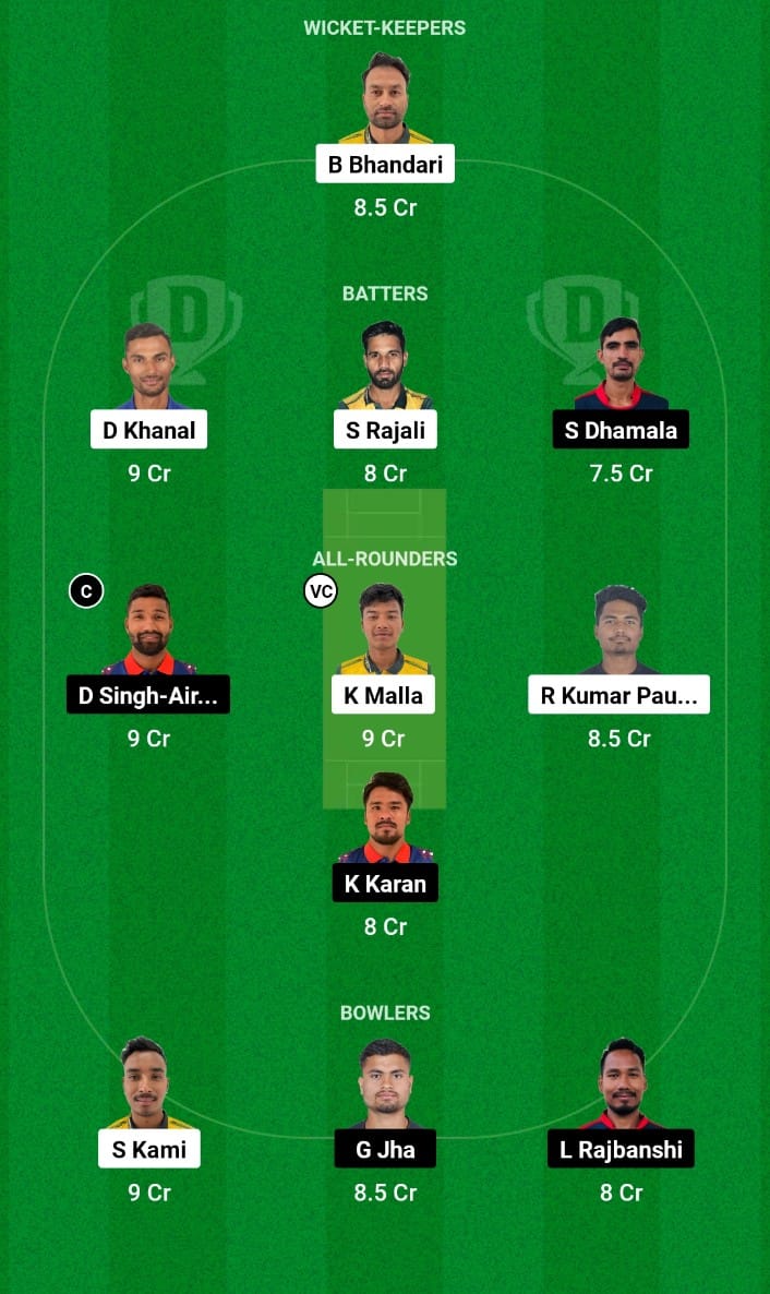 NA vs NPC Dream11 Prediction Match 2 Nepal Pro T20 Championship 2023