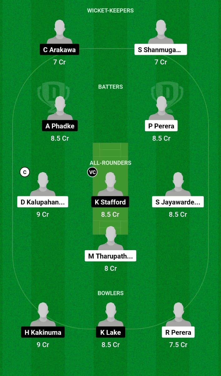 Best Dream11 Prediction for Today’s Match 4 SL-19 vs JPN-19 ACC U19 Asia Cup 2023