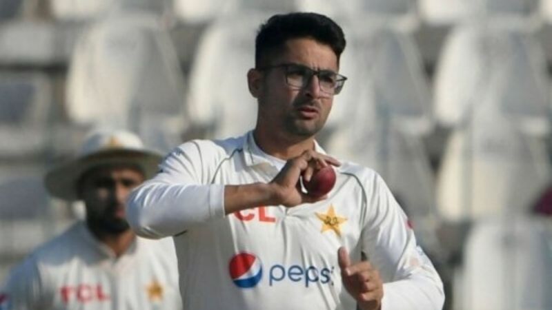 Abrar Ahmed Out of First Test Against Australia Due to Knee Injury