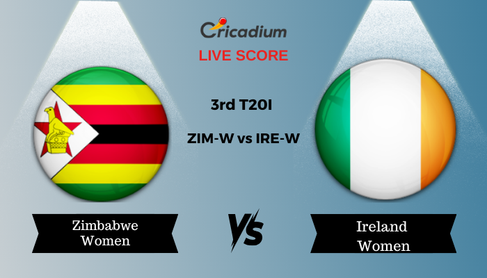Ireland Women's tour of Zimbabwe Women 2024 3rd T20I ZIM-W vs IRE-W Live Cricket Score ball by ball commentary