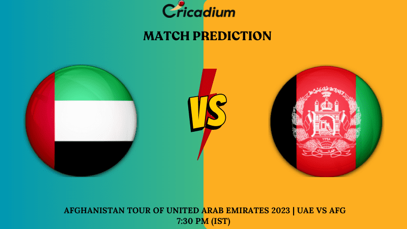 UAE vs AFG Match Prediction Afghanistan tour of United Arab Emirates 2023 3rd T20I