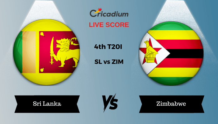 Zimbabwe tour of Sri Lanka 2024 4th T20I SL vs ZIM Live Cricket Score ball by ball commentary