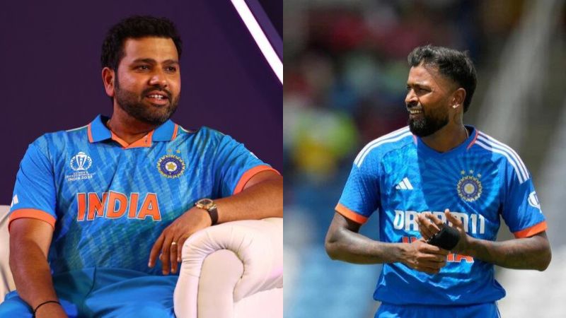 Captaincy Clash: Rohit Sharma vs. Hardik Pandya for India's 2024 T20 World Cup Bid