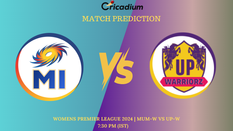 MUMW vs UPW Match Prediction Match 6 Womens Premier League 2024
