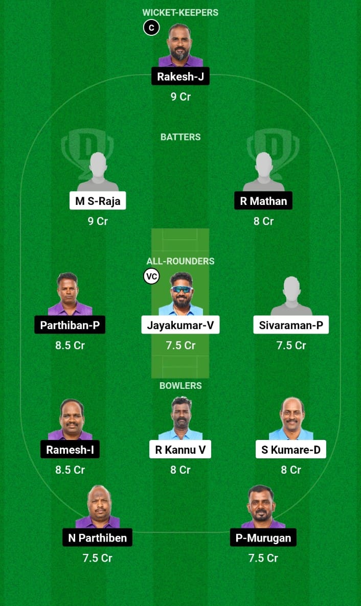 PWXI vs PSXI Dream11 Prediction Match 30 Pondicherry Masters T10 2024