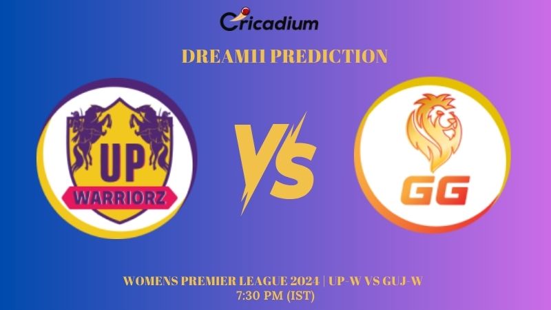 UP-W vs GUJ-W Dream11 Prediction Match 8 WPL 2024