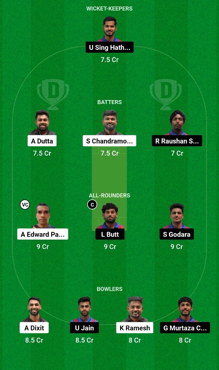 SGP vs CMD Dream11 Prediction Semi Final 2 ACC Men's T20I Challenger