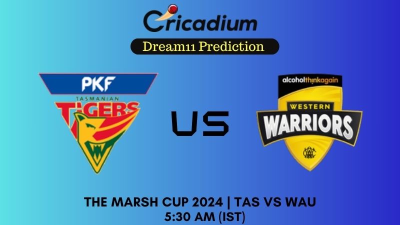 TAS vs WAU Dream11 Prediction Match 20 The Marsh Cup 2024