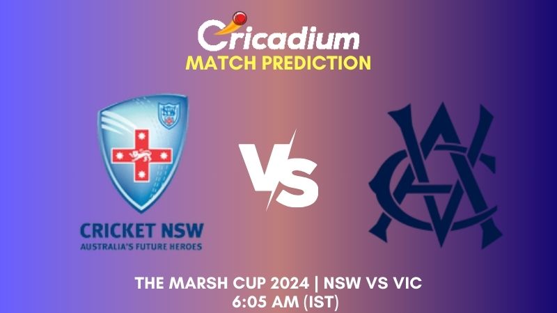 NSW vs VIC Match Prediction Match 21 The Marsh Cup 2024