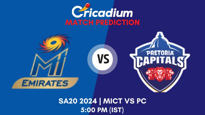 MICT vs PC Match Prediction Match 28 SA20 2024