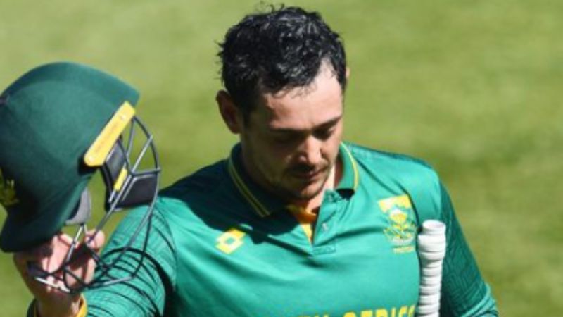 atch Quinton de Kock's Smart Fielding Dismissal of Patrick Kruger: Cricket Brilliance at Its Best