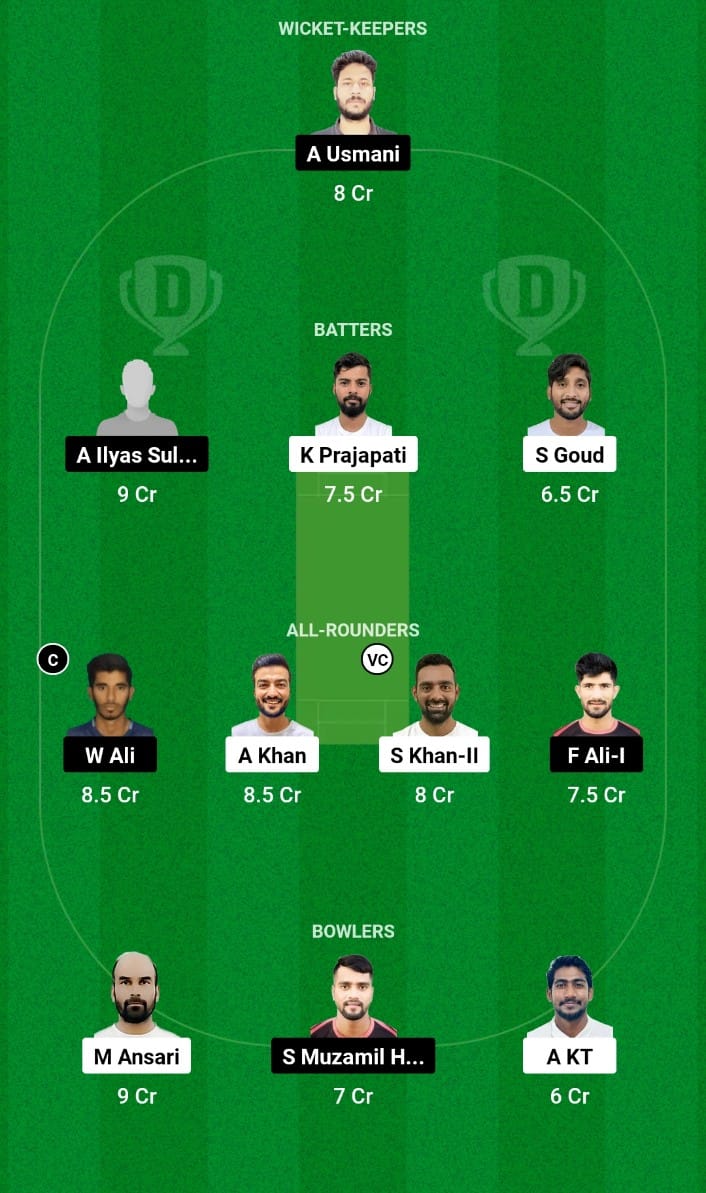 QUT vs BOB Dream11 Prediction Match 6 Oman D50 League 2024