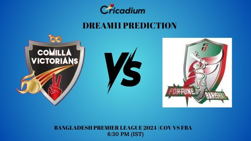 COV vs FBA Dream11 Prediction Finals BPL 2024