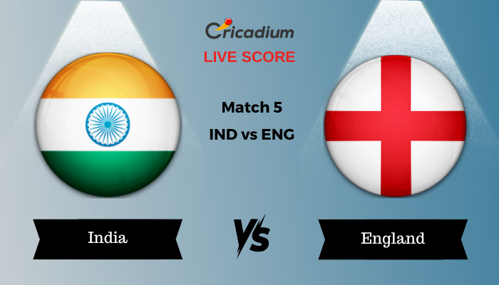 IND vs ENG Live Score: England Tour of India 2024, Match 5, Ball-by-Ball Commentary & Results