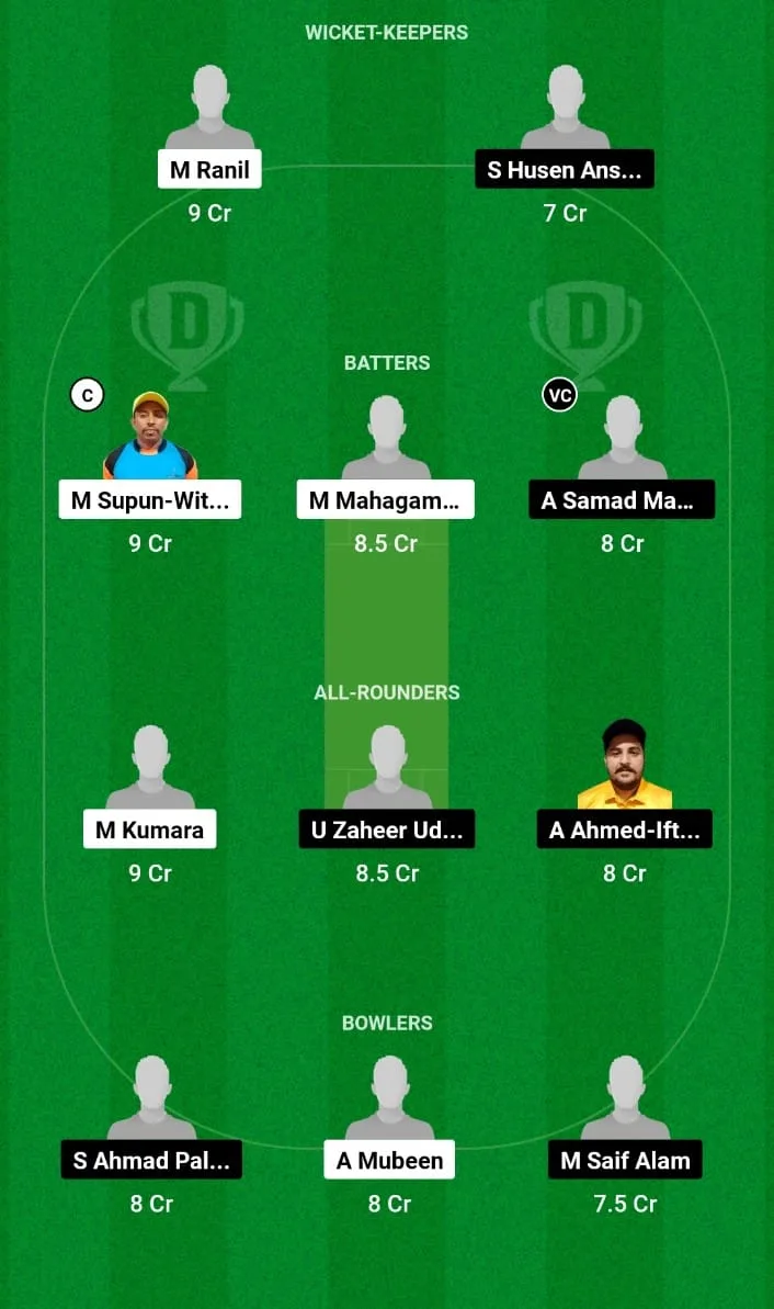 RL vs FRB Dream11 Prediction Match 13 Kuwait Ramadan T10 Challengers Cup 2024