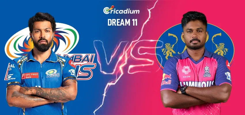 MI vs RR Dream11 Team IPL 2024 Match 14