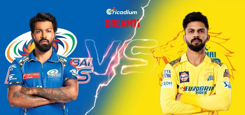 MI vs CSK Dream11 Team IPL 2024 Match 29