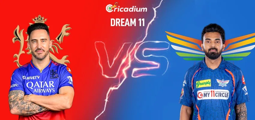 RCB vs LSG Dream11 Team IPL 2024 Match 15