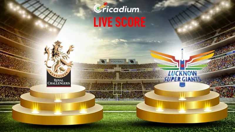IPL 2024 Match 15 RCB vs LSG Live Score