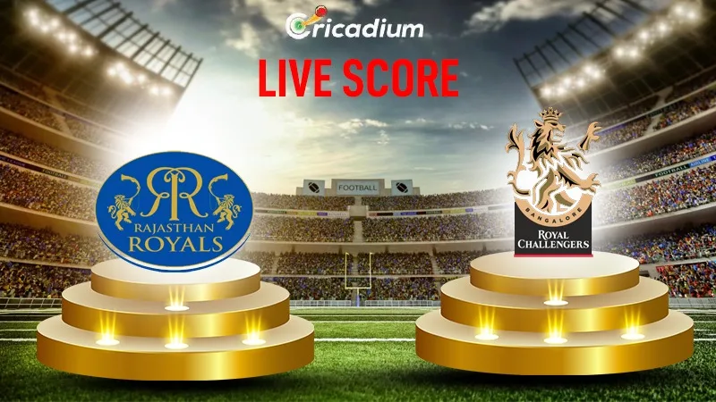 IPL 2024 Match 19 RR vs RCB Live Score