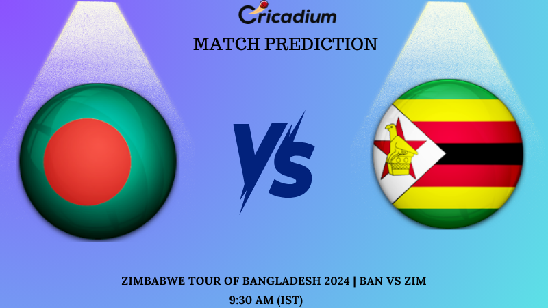BAN vs ZIM Match Prediction 5th T20I of Zimbabwe tour of Bangladesh 2024
