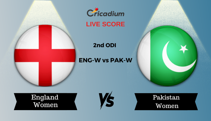 Pakistan Women tour of England 2024 2nd ODI ENG-W vs PAK-W Live Score