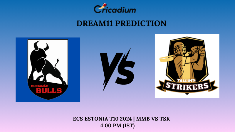 MMB vs TSK Dream11 Prediction Match 3 ECS Estonia T10 2024