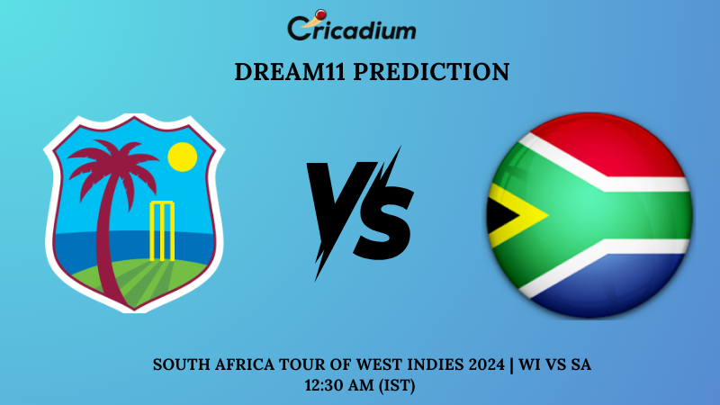 WI vs SA Dream11 Prediction 1st T20I South Africa tour of West Indies 2024