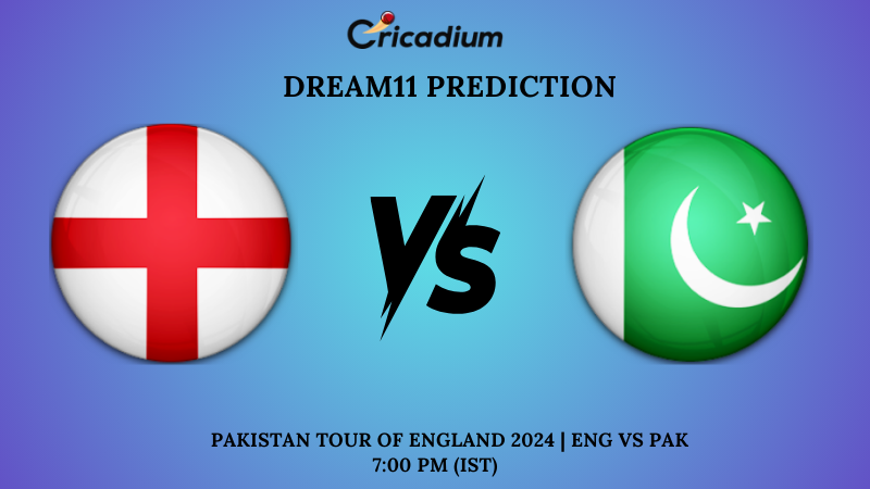 ENG vs PAK Dream11 Prediction 2nd T20I Pakistan tour of England 2024