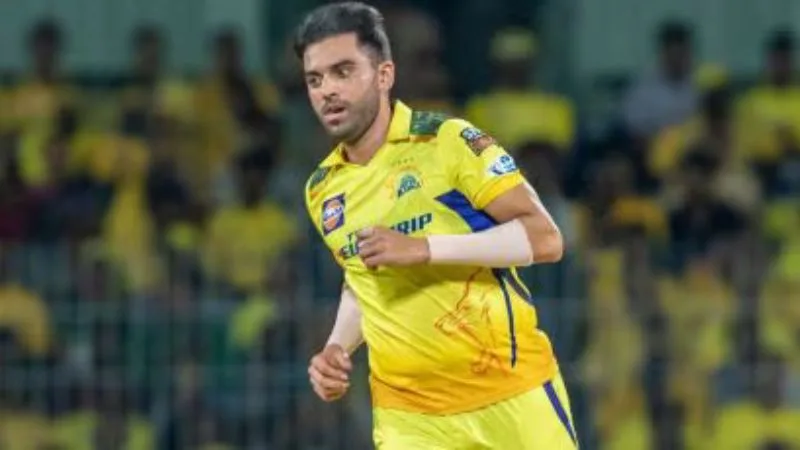 Deepak Chahar's Hamstring Injury: CSK Pacer's Woes Continue