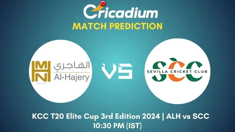ALH vs SCC Match Prediction Match 6 KCC T20 Elite Cup 3rd Edition 2024