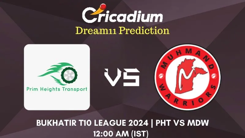 PHT vs MDW Dream11 Prediction Match 16 Bukhatir T10 League 2024