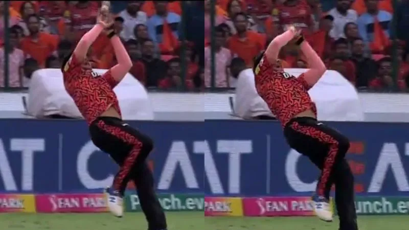 Sanvir Singh Takes Magnificent Catch To Dismiss Ashutosh Sharma In SRHvsPBKS IPL 2024