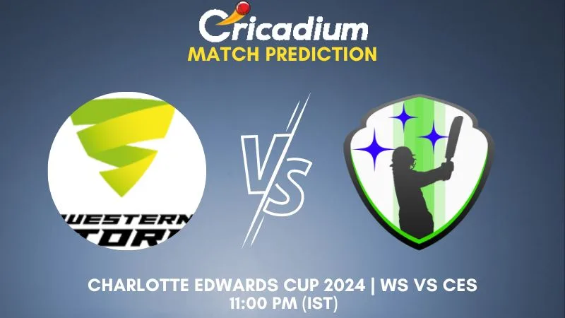WS vs CES Match Prediction Match 5 Charlotte Edwards Cup 2024