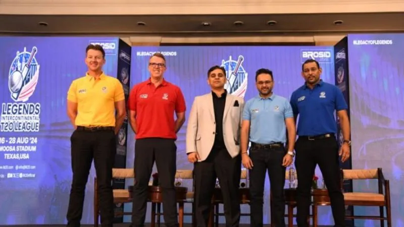 Cricket Legends Unveil Global T-20 League in Spectacular Event
