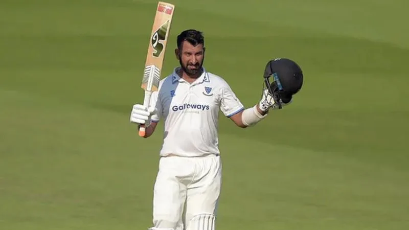 Pujara's Second Seasonal Century: A Sussex Spectacle