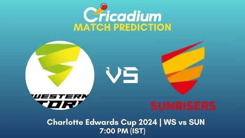 WS vs SUN Match Prediction Match 16 Charlotte Edwards Cup 2024