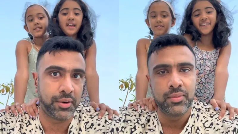 Ravichandran Ashwin Hosts T20 World Cup 2024 Quiz with His Daughters
