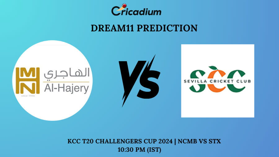 NCMB vs STX Dream11 Prediction KCC T20 Challengers Cup 2024 Match 20