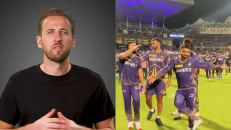 Support from Harry Kane for KKR | IPL Qualifier Excitement